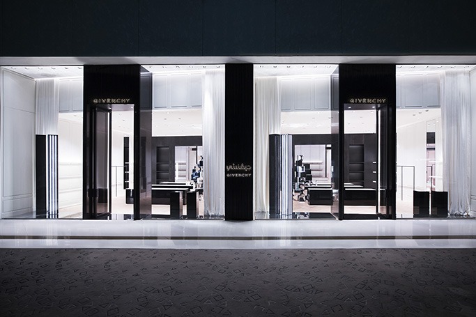 Givenchy Boutique in Fashion Avenue, Dubai Mall Givenchy Boutique in Fashion Avenue, Dubai Mall